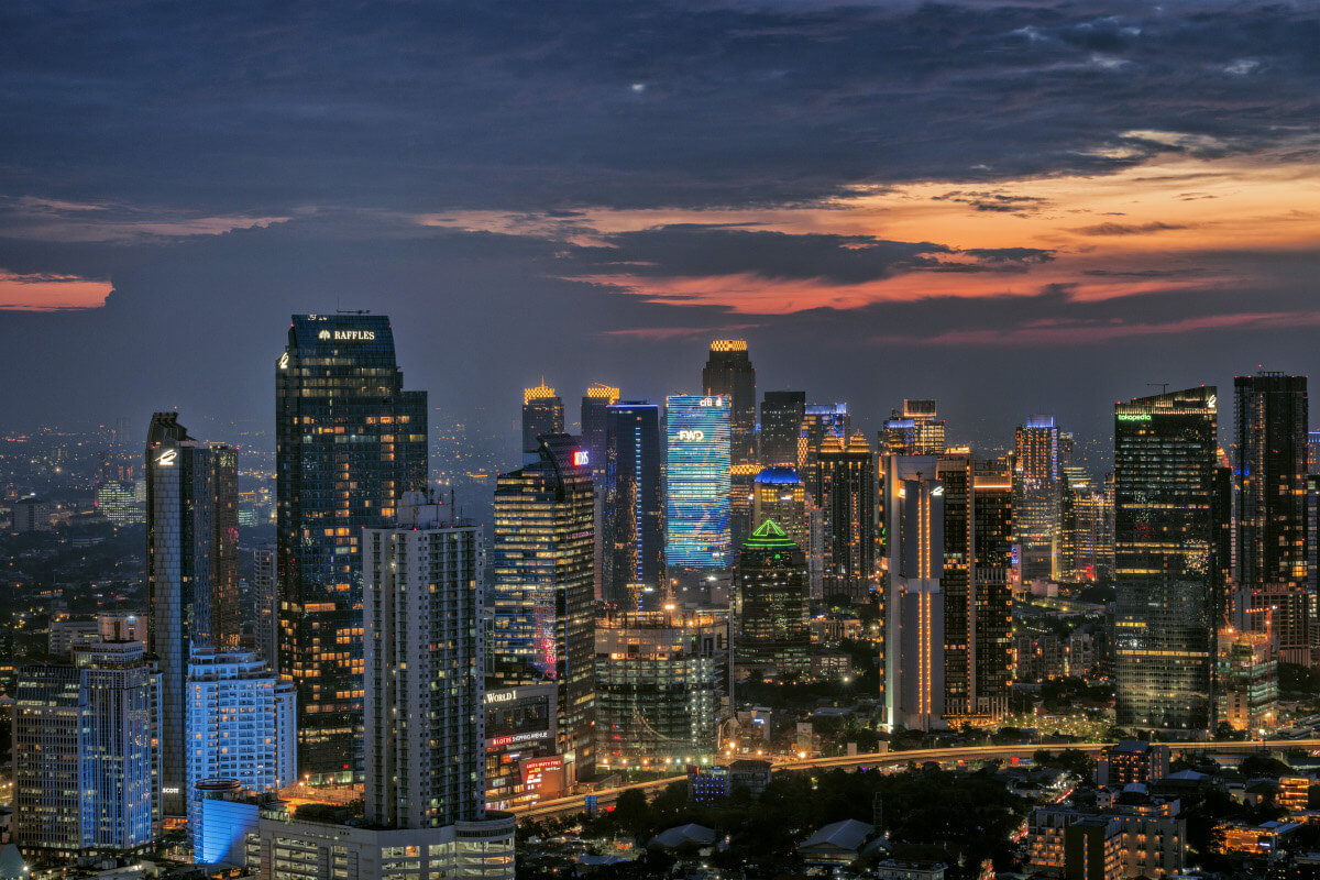 Ciputra World Jakarta skyline