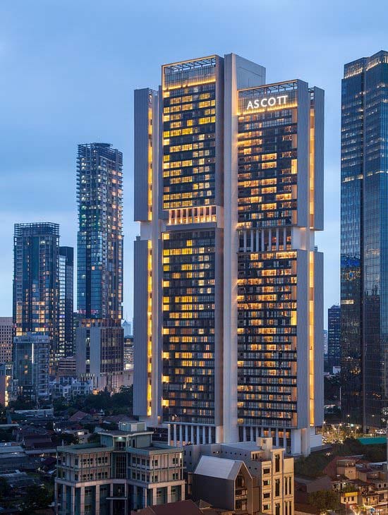 Ascott Sudirman Jakarta view 1